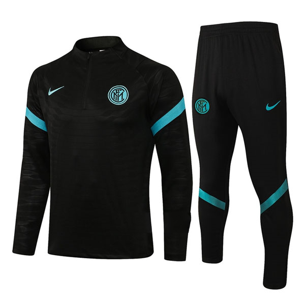 Chandal de Sudadera Inter Milan 2021 2022 Negro